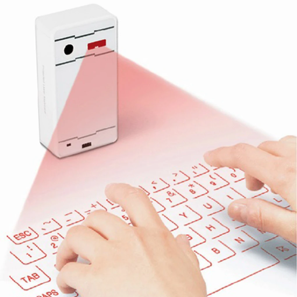 Bluetooth Keyboard Wireless Virtual External Key Projection Keypad Portable Smart Phone Tablet PC Notebook
Bluetooth Keyboard Wireless Virtual External Key Projection Keypad Portable Smart Phone Tablet PC Notebook
