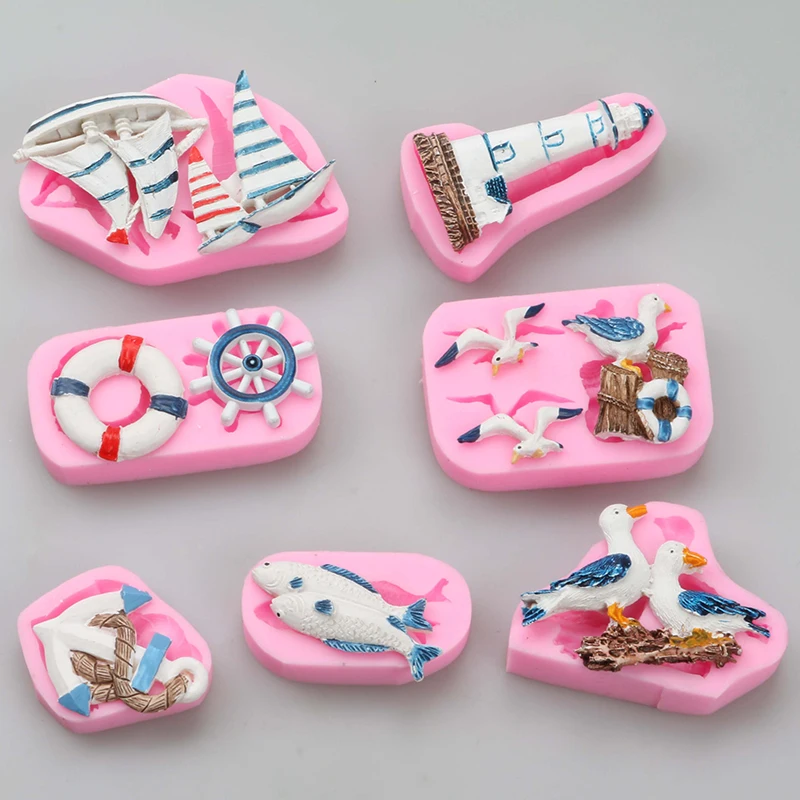 3D Seagulls Silicone Molds Bird Fondant Cake Decorating Tools Anchor Kitchen Baking Candy Chocolate Gumpaste Clay Mold F114
3D Seagulls Silicone Molds Bird Fondant Cake Decorating Tools Anchor Kitchen Baking Candy Chocolate Gumpaste Clay Mold F114
