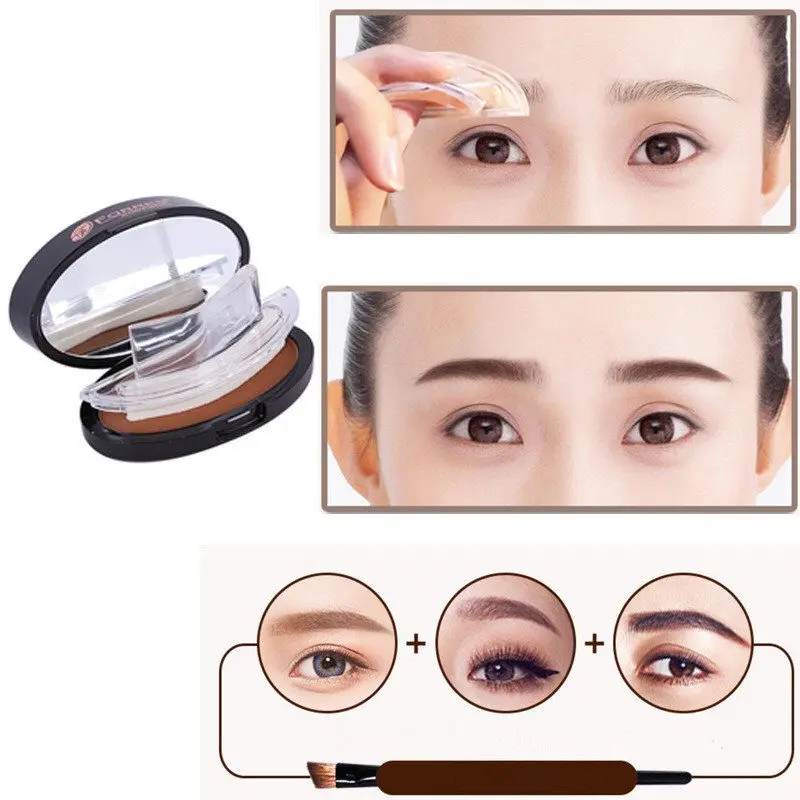 New FaRRES Makeup Lazy eyebrow stamp 6 colour easy use Waterproof Shadow For Eye Brow Long Lasting Tint Shade
New FaRRES Makeup Lazy eyebrow stamp 6 colour easy use Waterproof Shadow For Eye Brow Long Lasting Tint Shade