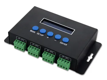 BC-204;Artnet to SPI/DMX pixel light controller;Eternet protocol input;680pixels*4CH+ One port(1X512 Channels) output DC5V -24V
BC-204;Artnet to SPI/DMX pixel light controller;Eternet protocol input;680pixels*4CH+ One port(1X512 Channels) output DC5V -24V