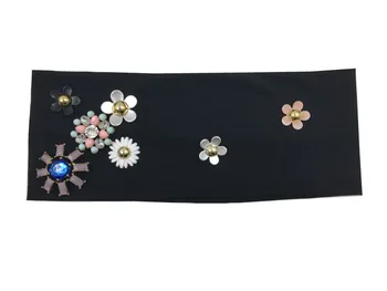 P172104 2017 newest fashion stretch 100% cotton plain flower headbands colors mix flower and crystal hair band for women
P172104 2017 newest fashion stretch 100% cotton plain flower headbands colors mix flower and crystal hair band for women
