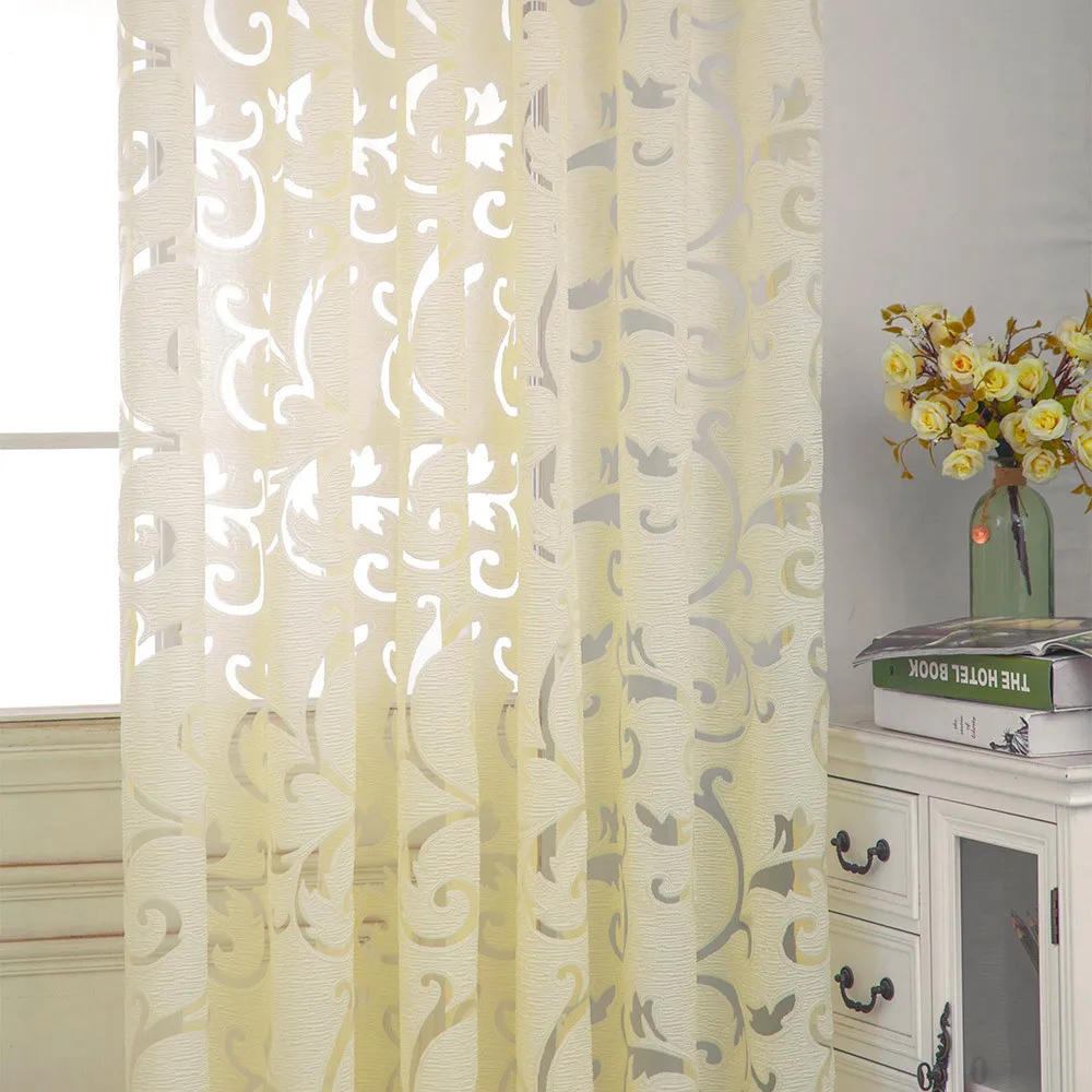 1 PC Tulle Door Window Curtain Drape Panel Sheer Scarf Valances tulle Blackout Curtains for the Bedroom Living Room Curtain
1 PC Tulle Door Window Curtain Drape Panel Sheer Scarf Valances tulle Blackout Curtains for the Bedroom Living Room Curtain
