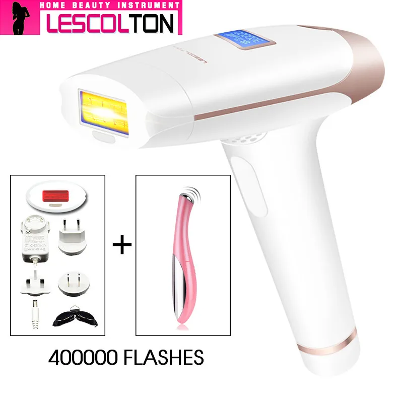 Lescolton 2in1 IPL depiladora Laser Hair Removal LCD Display Permanent Bikini body Armpit face rechargeable depilador T009i
Lescolton 2in1 IPL depiladora Laser Hair Removal LCD Display Permanent Bikini body Armpit face rechargeable depilador T009i