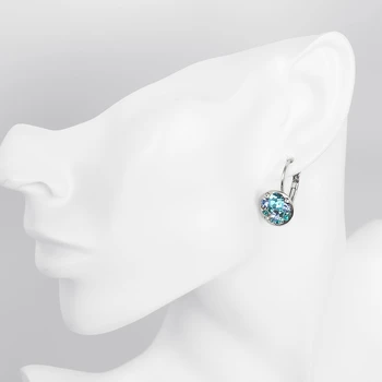 LEKANI Luxury Rhodium Color Plated Earrings Valentine's Gifts Crystals from Swarovski Colorful for Women Gifts XE2115
LEKANI Luxury Rhodium Color Plated Earrings Valentine's Gifts Crystals from Swarovski Colorful for Women Gifts XE2115