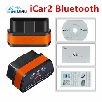 ELM327 Car Scanner Vgate iCar2 Bluetooth I Car2 ELM 327 Support All OBDII Protocols Cars iCar2 Diagnostic Tool
ELM327 Car Scanner Vgate iCar2 Bluetooth I Car2 ELM 327 Support All OBDII Protocols Cars iCar2 Diagnostic Tool