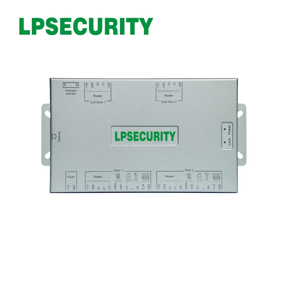LPSECURITY Multiple door access control system Ethernet wiegand 26 2 door access controller IC102
LPSECURITY Multiple door access control system Ethernet wiegand 26 2 door access controller IC102