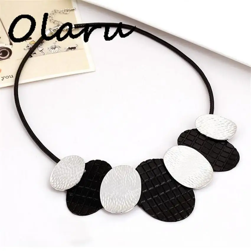 Olaru Jewelry Sliver Color 2016 Maxi Necklace Colar Brand Collares fine Jewelry Pendants Bijoux Woman Za Choker Necklace C-N38
Olaru Jewelry Sliver Color 2016 Maxi Necklace Colar Brand Collares fine Jewelry Pendants Bijoux Woman Za Choker Necklace C-N38