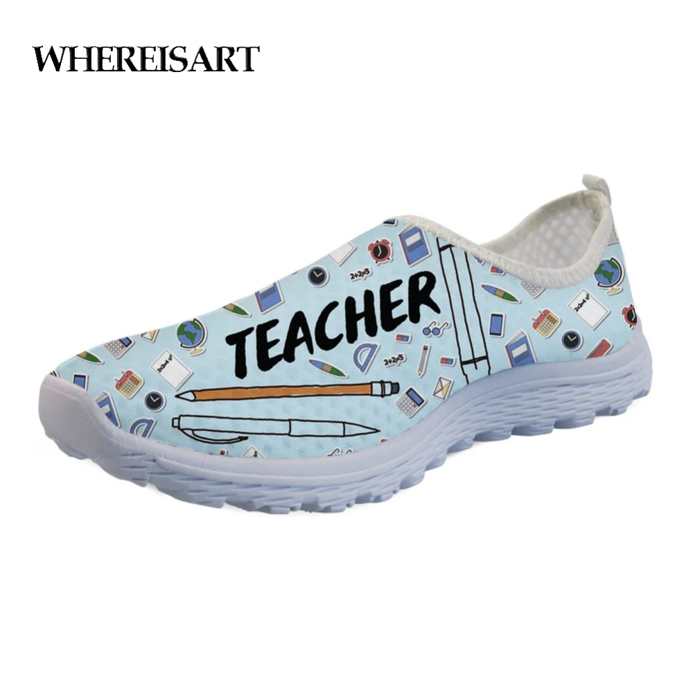 WHEREISART Teaching Education 3D Pattern Flats Ladies Shoes Fashion Girls Spring Summer Slip-on Air Mesh Women's Loafers Shoes
WHEREISART Teaching Education 3D Pattern Flats Ladies Shoes Fashion Girls Spring Summer Slip-on Air Mesh Women's Loafers Shoes