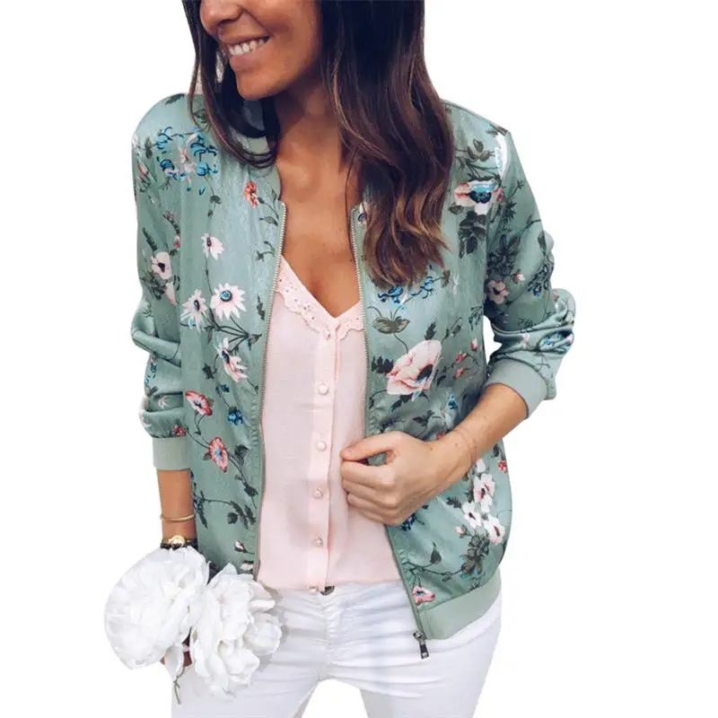 Retro Autumn Bomber Jacket Floral Print Coats Zipper Clothes Plus Size Long Sleeve Windbreaker Fashion Outwear Casaco Feminino
Retro Autumn Bomber Jacket Floral Print Coats Zipper Clothes Plus Size Long Sleeve Windbreaker Fashion Outwear Casaco Feminino