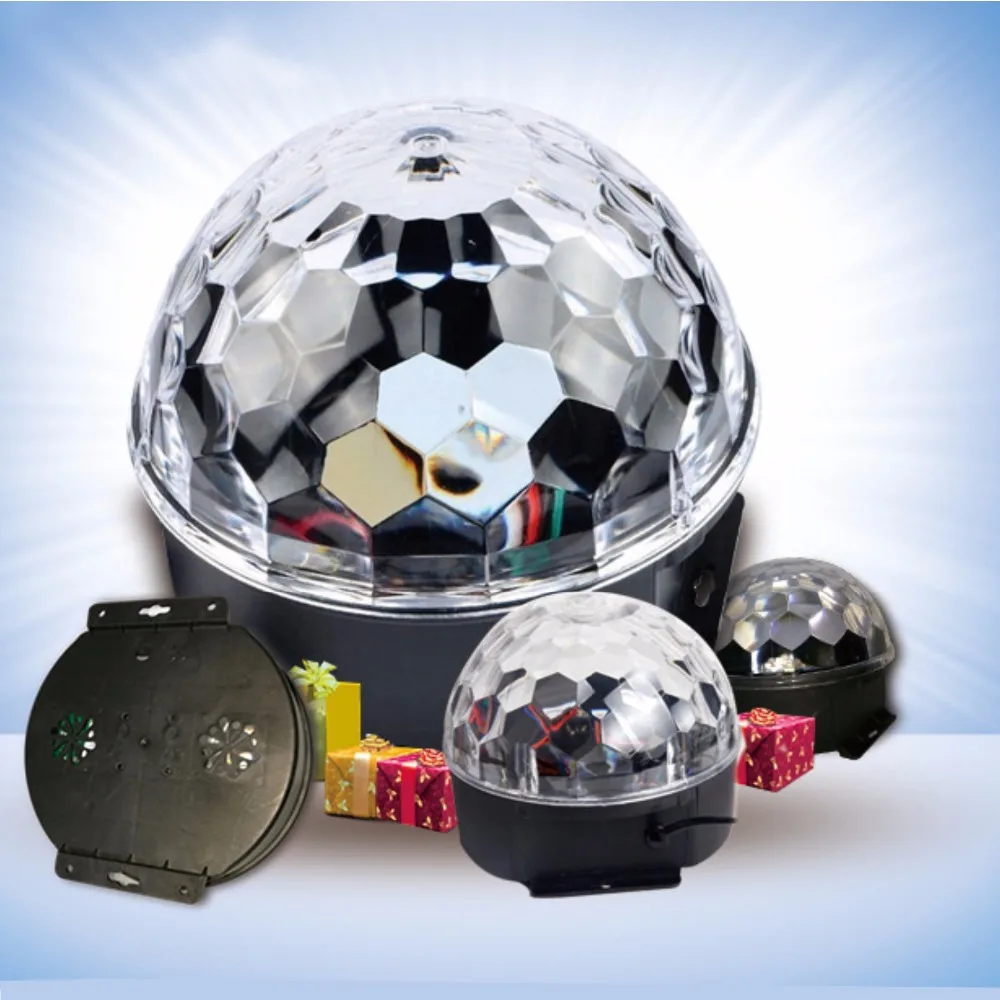 Auto/Sound Control Colorful RGB Effect Light 6Led Crystal Magic Ball Led Stage Lamp Disco Laser Light Party Lights KTV Light
Auto/Sound Control Colorful RGB Effect Light 6Led Crystal Magic Ball Led Stage Lamp Disco Laser Light Party Lights KTV Light