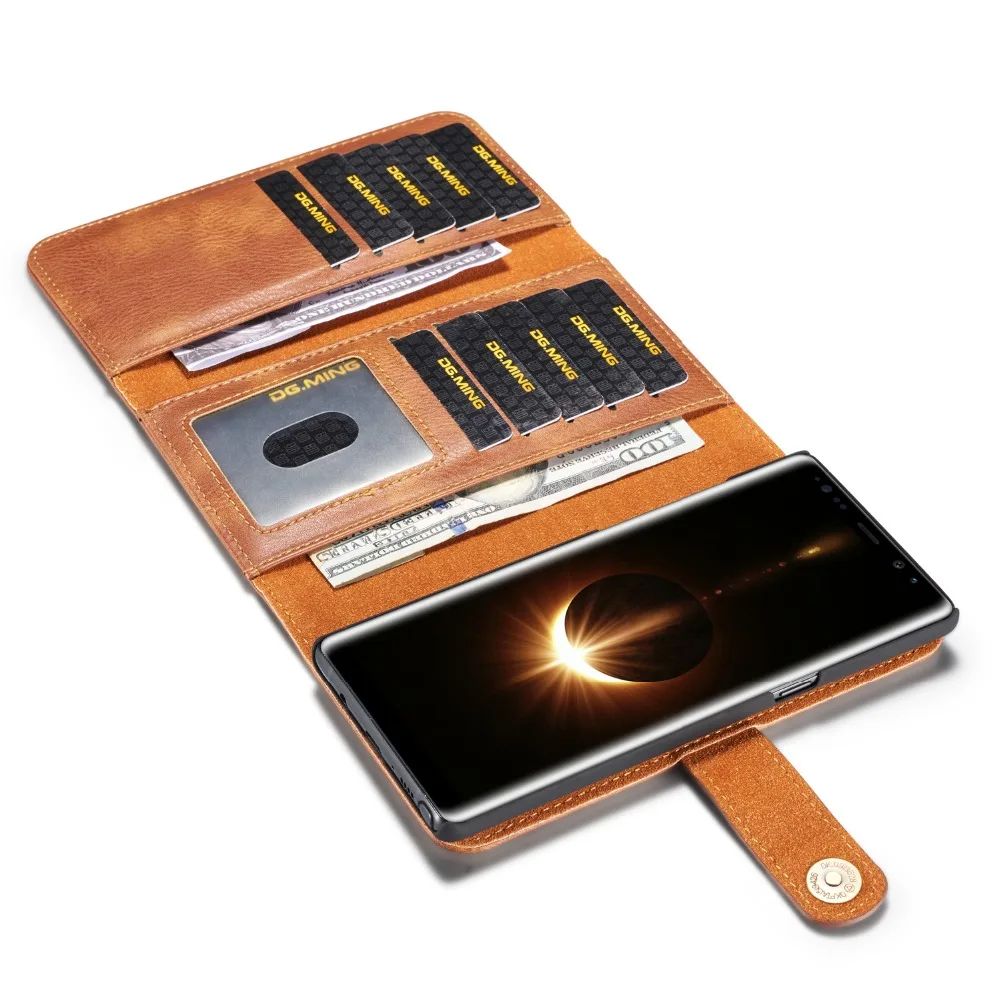 Genuine Vintage Leather Flip Wallet Cases for Samsung Galaxy S10 Plus S10e S10 Multi Function Detachable Magnetic Back Cover
Genuine Vintage Leather Flip Wallet Cases for Samsung Galaxy S10 Plus S10e S10 Multi Function Detachable Magnetic Back Cover
