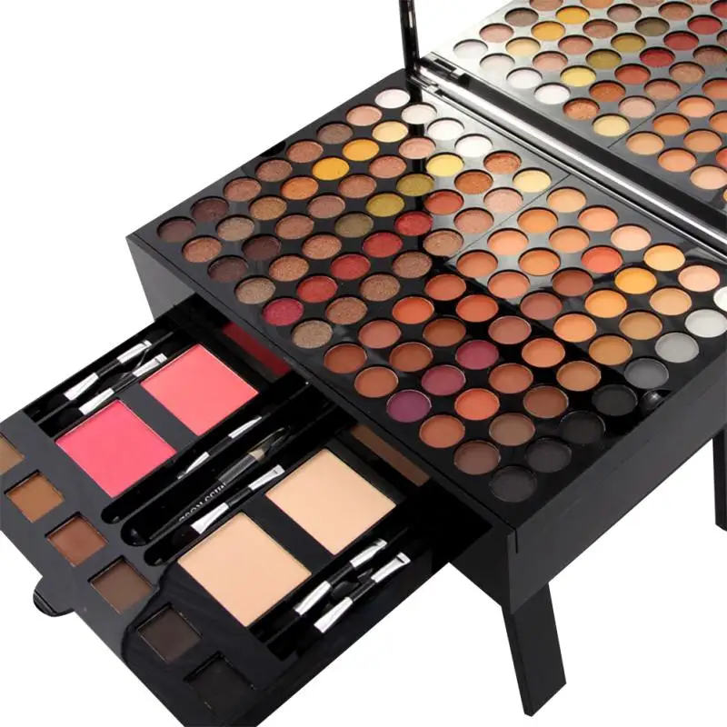 Hot Box Shape Eyeshadow Fashion Women Case Full Professional Makeup Palette Concealer Blusher Cosmetic Set
Hot Box Shape Eyeshadow Fashion Women Case Full Professional Makeup Palette Concealer Blusher Cosmetic Set