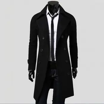 New Fashion Men Trench Coat Winter Long Jacket Stylish Double Breasted Windproof Slim Coat Handsome Overcoat Dropshipping 30p
New Fashion Men Trench Coat Winter Long Jacket Stylish Double Breasted Windproof Slim Coat Handsome Overcoat Dropshipping 30p