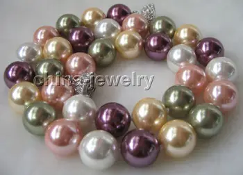 FREE shipping> >>>Beautiful 18"12mm multicolor ( 5colors ) south sea shell pearl necklace-zircon
FREE shipping> >>>Beautiful 18"12mm multicolor ( 5colors ) south sea shell pearl necklace-zircon