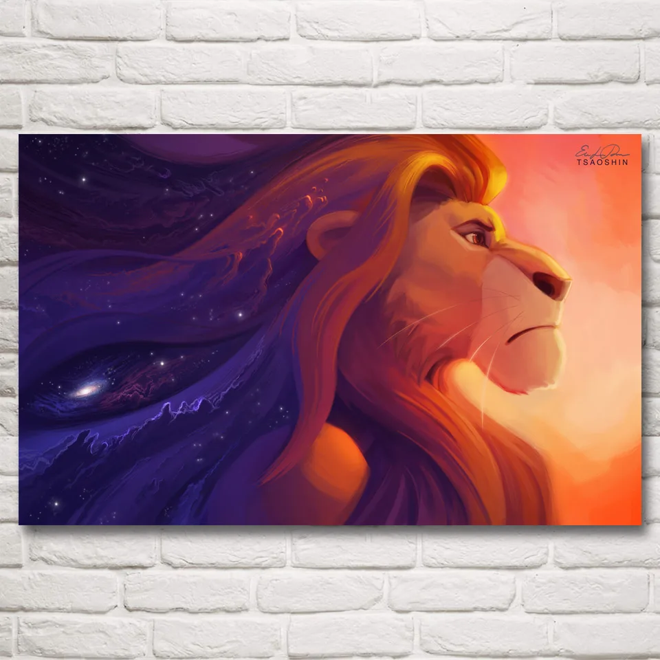 

The Lion King Movie Art Silk Fabric Poster Prints Home Wall Decor Pictures Painting 12x19 15x24 19x30 22x35 Inch Free Shipping