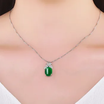 Fashion Jewelry Red Green Stone Pendant Necklace For Women Crystal Leaf Design 925 stamp silver Color Quality Jewelry
Fashion Jewelry Red Green Stone Pendant Necklace For Women Crystal Leaf Design 925 stamp silver Color Quality Jewelry