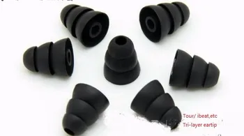 DHL free. 1000pcs(500pairs)/lot. triple flange Replacement tips for many kinds of headset inner dia. 4mm In-Ear. Small or Larg
DHL free. 1000pcs(500pairs)/lot. triple flange Replacement tips for many kinds of headset inner dia. 4mm In-Ear. Small or Larg