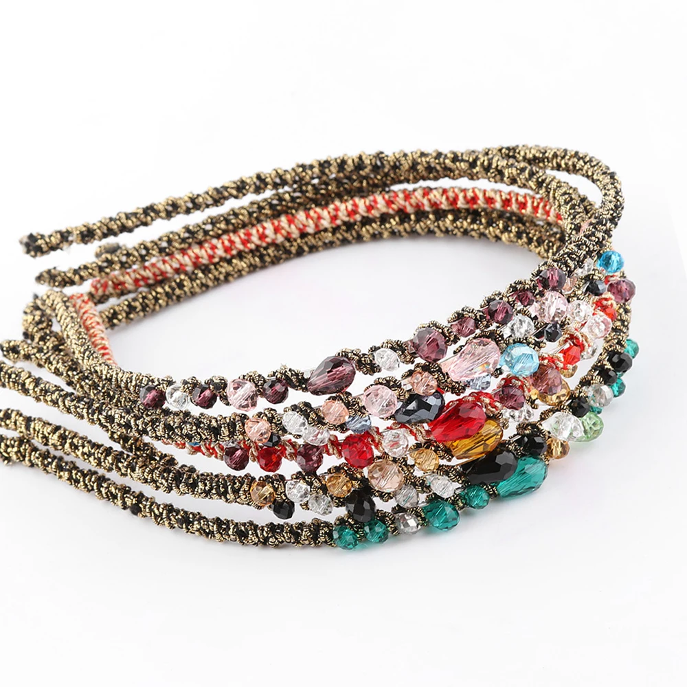 Korean Fashion Crystal Rhinestone Hair Band for Women Girls Elegant Hair Hoop Elastic Hair Ornaments Headdress Hair Accessorie
Korean Fashion Crystal Rhinestone Hair Band for Women Girls Elegant Hair Hoop Elastic Hair Ornaments Headdress Hair Accessorie