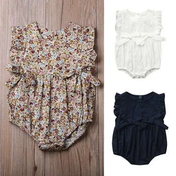 Toddler Kids Baby Girl Romper Ruffled Bowknot Romper Floral Print Brief Romper maillot de bain fille rompers baby summer
Toddler Kids Baby Girl Romper Ruffled Bowknot Romper Floral Print Brief Romper maillot de bain fille rompers baby summer