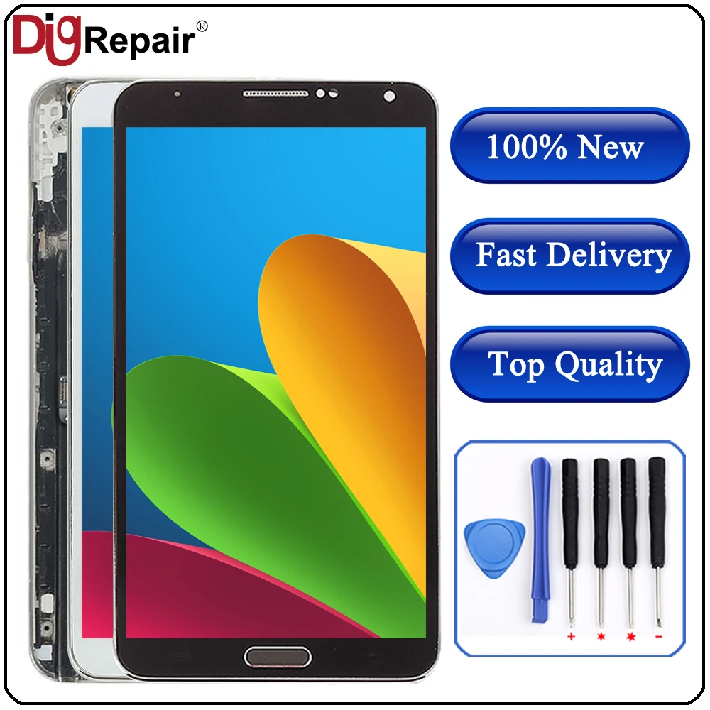 5.7" N9005 LCD For SAMSUNG Galaxy Note 3 lcd N9005 Display Touch Screen Digitizer With Frame N9005 screen For samsung note 3 lcd
5.7" N9005 LCD For SAMSUNG Galaxy Note 3 lcd N9005 Display Touch Screen Digitizer With Frame N9005 screen For samsung note 3 lcd