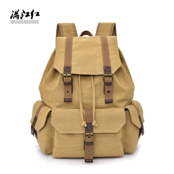 Direct sale canvas by manufacturers the trend of leisure men's bags outdoor backpacks students' leisure bags instead of hai
Direct sale canvas by manufacturers the trend of leisure men's bags outdoor backpacks students' leisure bags instead of hai