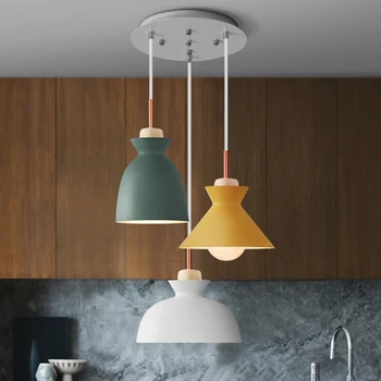 Modern Simple Macarons Color Pendant lights Metal Pendant lamp For Dining Room,Bar
Modern Simple Macarons Color Pendant lights Metal Pendant lamp For Dining Room,Bar