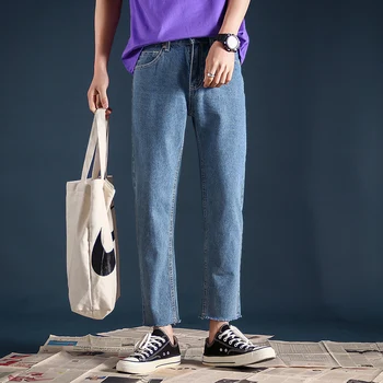 2019 Summer Men's Stretch Slim Fit Skinny Jeans Mens Loose Retro Trousers Tide Leisure Blue/black Color Casual Pants Big Size
2019 Summer Men's Stretch Slim Fit Skinny Jeans Mens Loose Retro Trousers Tide Leisure Blue/black Color Casual Pants Big Size