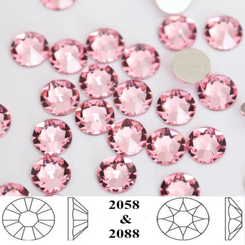 ( 223) Light Pink True Non Hot Fix Rhinestone Flatback 2058 & 2088 Cut Facets Non Hotfix Stones For Nails Art Decoration B0840
( 223) Light Pink True Non Hot Fix Rhinestone Flatback 2058 & 2088 Cut Facets Non Hotfix Stones For Nails Art Decoration B0840