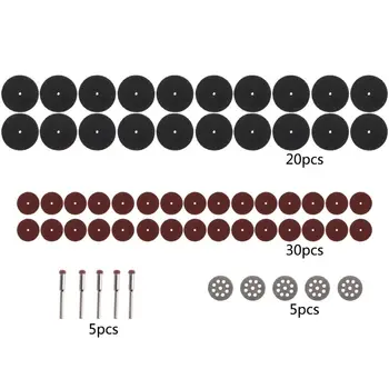 60pcs Diamond Cutting Discs Sanding Grinding Wheel Kit Mini Drill Rotary Tool
60pcs Diamond Cutting Discs Sanding Grinding Wheel Kit Mini Drill Rotary Tool