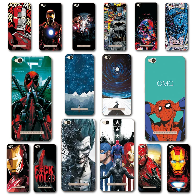Cool Phone Case For Xiaomi Redmi 4A Cover Silicone Novelty For Xiaomi Redmi4A Spiderman Capa Fundas For Redmi 3S 3Pro Coque
Cool Phone Case For Xiaomi Redmi 4A Cover Silicone Novelty For Xiaomi Redmi4A Spiderman Capa Fundas For Redmi 3S 3Pro Coque