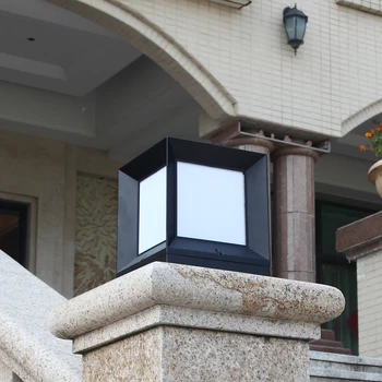 IP54 Waterproof Black Aluminium Die-casting main gate use pillar lamp front door fence courtyard column lights
IP54 Waterproof Black Aluminium Die-casting main gate use pillar lamp front door fence courtyard column lights