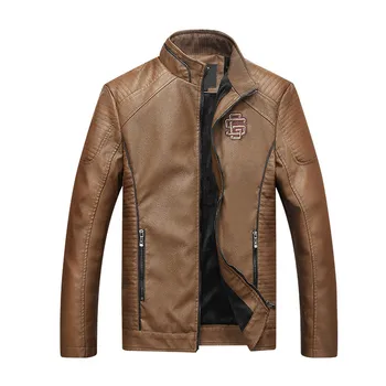 2018 New Men Leather Suede Jackets Men Autumn Faux Leather Male Motorcycle Biker Coats Mens Leather Bomber Jacket L-5XL
2018 New Men Leather Suede Jackets Men Autumn Faux Leather Male Motorcycle Biker Coats Mens Leather Bomber Jacket L-5XL