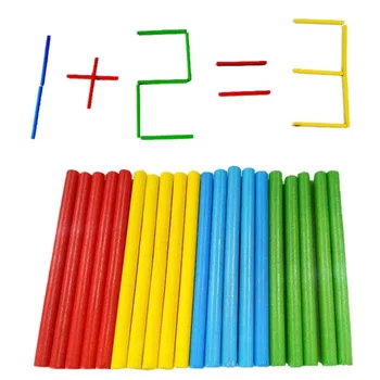 100PCS Color Math Toys Early Learning Puzzle Montessori Teaching Aid Counting Wood Arithmetic Learning Counting bar
100PCS Color Math Toys Early Learning Puzzle Montessori Teaching Aid Counting Wood Arithmetic Learning Counting bar