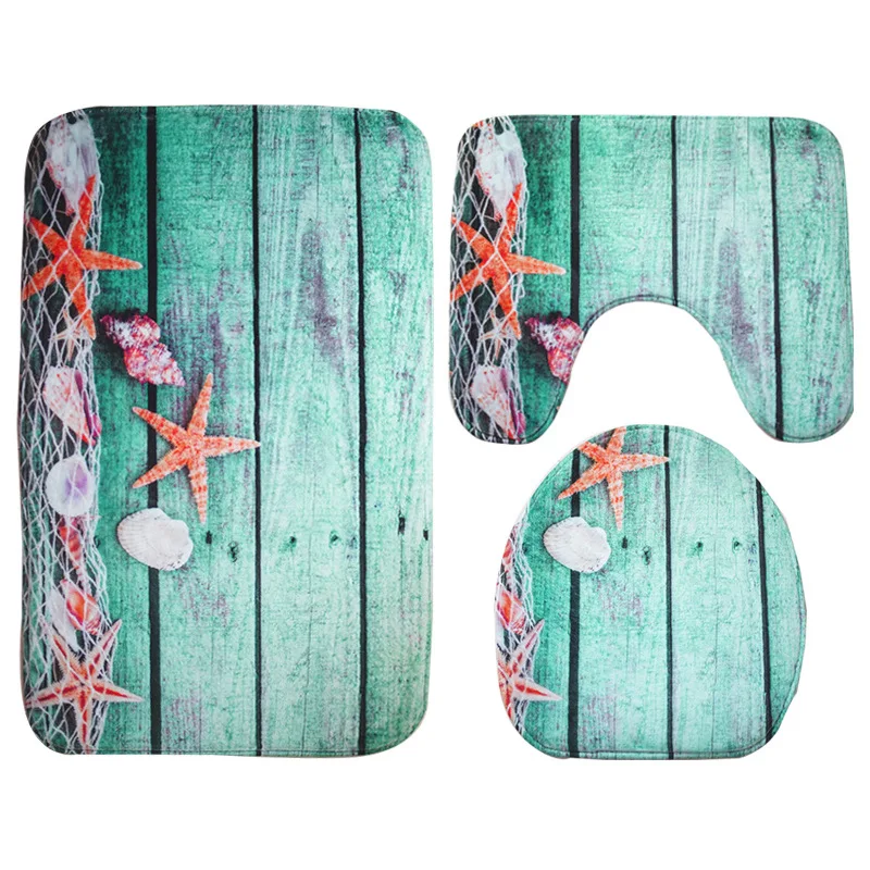 3 Piece Set / Flannel Printed Non-slip Toilet Bathroom Set Bathroom Floor Veil Bath Mat Washable Carpet Bathroom Accessories
3 Piece Set / Flannel Printed Non-slip Toilet Bathroom Set Bathroom Floor Veil Bath Mat Washable Carpet Bathroom Accessories