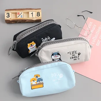 Big Zipper Shiba Dog Pencil Case Cartoon Unicorn Large Capacity Pencil Bag pen Pouch Stationery gift School Supplies Zakka
Big Zipper Shiba Dog Pencil Case Cartoon Unicorn Large Capacity Pencil Bag pen Pouch Stationery gift School Supplies Zakka