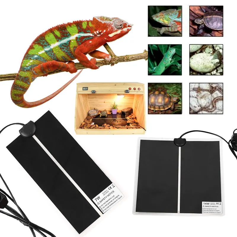 Reptile Heat Mat Incubator Pet Heating Pad Pet Reptile Vivarium Terrarium Warm Heater With Thermostat Controller 5W/7W/14W/20W
Reptile Heat Mat Incubator Pet Heating Pad Pet Reptile Vivarium Terrarium Warm Heater With Thermostat Controller 5W/7W/14W/20W