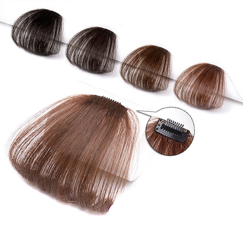 100% Real Human Hair Accessoires Invisible Seamless Thin Bang Plastic clip-in Extension Natural Fringe Front Hairpiece YYY9600
100% Real Human Hair Accessoires Invisible Seamless Thin Bang Plastic clip-in Extension Natural Fringe Front Hairpiece YYY9600