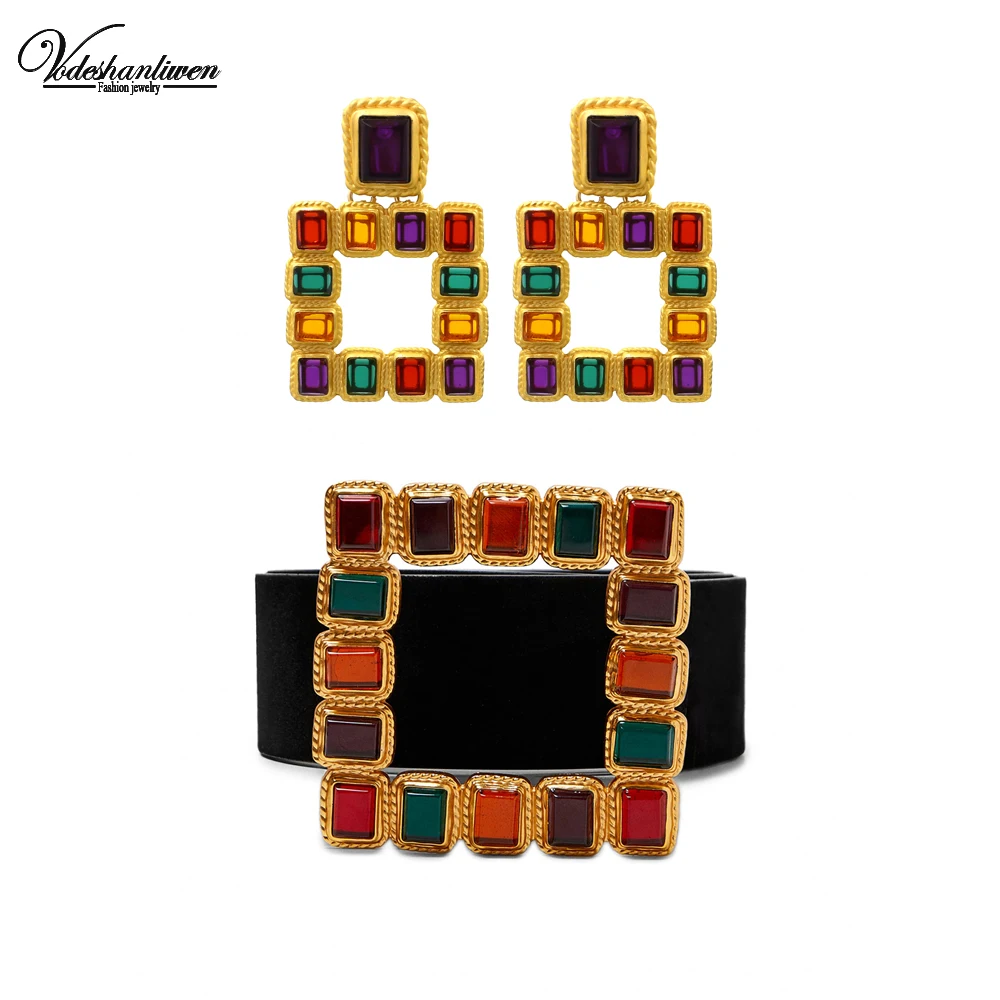 Vodeshanliwen ZA Hot Sale Bohemia Multicolor Crystal Belly Chains For Women Body Jewelry Vintage wedding Waist Chain Accessories
Vodeshanliwen ZA Hot Sale Bohemia Multicolor Crystal Belly Chains For Women Body Jewelry Vintage wedding Waist Chain Accessories