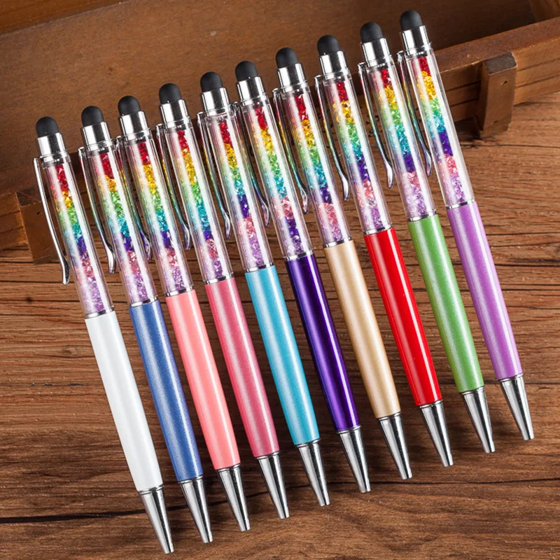 1 pcs/lot Ball Pen Diamond colors ballpoint pen Pen for writing students prize promotion gift office school stationery
1 pcs/lot Ball Pen Diamond colors ballpoint pen Pen for writing students prize promotion gift office school stationery