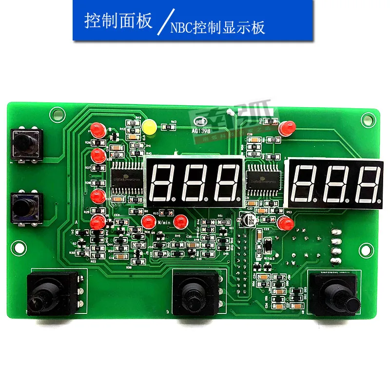 NBC300GW Control Panel Gas Shielded Welding Machine IGBT Inverter Welding Machine Digital Display Board
NBC300GW Control Panel Gas Shielded Welding Machine IGBT Inverter Welding Machine Digital Display Board