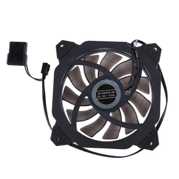 ALLOYSEED Gaming Computer Case CPU Cooler Radiator 12V Heat Sink Silent Cooling Heatsink Fan for RTX2080TI
ALLOYSEED Gaming Computer Case CPU Cooler Radiator 12V Heat Sink Silent Cooling Heatsink Fan for RTX2080TI