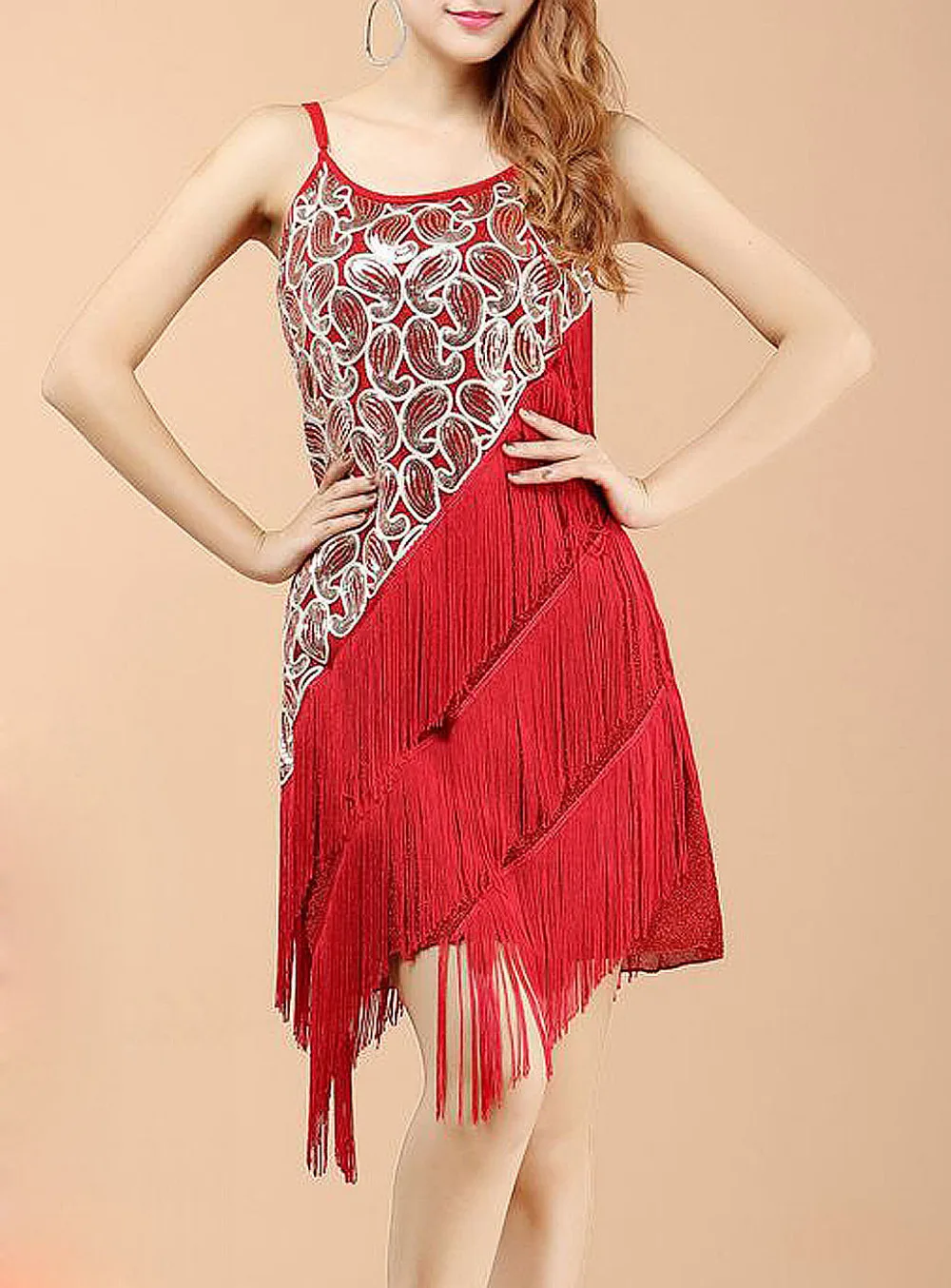 Hot Sale Galax Sexy Party Night Club Latin Dance Modern Ball Room City Nature Wild Crizzy Dress 1333 | Тематическая одежда и