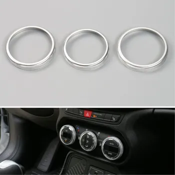 3pcs Silver Aluminum Alloy Air Conditioning Switch Knob Cover Trim Decoration For 2015-2016 Jeep Renegade Car Interior Styling
3pcs Silver Aluminum Alloy Air Conditioning Switch Knob Cover Trim Decoration For 2015-2016 Jeep Renegade Car Interior Styling