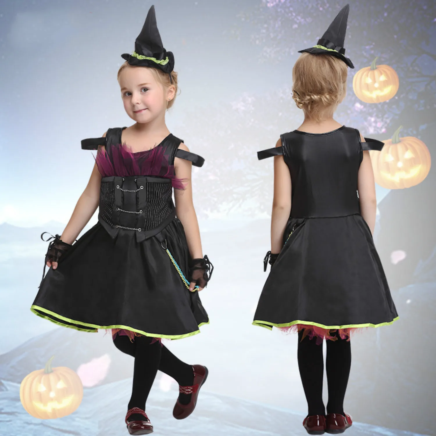 Magic Little Princess Cosplay Costumes New Classic Halloween Kids Party Animation Dress Role-Playing Children Dance Clothes Set
Magic Little Princess Cosplay Costumes New Classic Halloween Kids Party Animation Dress Role-Playing Children Dance Clothes Set