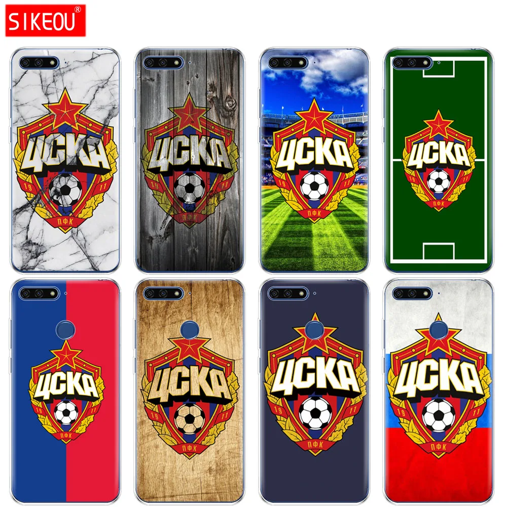 Silicone Cover Phone Case For Huawei Honor 7A PRO 7C Y5 Y6 Y7 Y9 2017 2018 Prime Football CSKA Moscow
Silicone Cover Phone Case For Huawei Honor 7A PRO 7C Y5 Y6 Y7 Y9 2017 2018 Prime Football CSKA Moscow