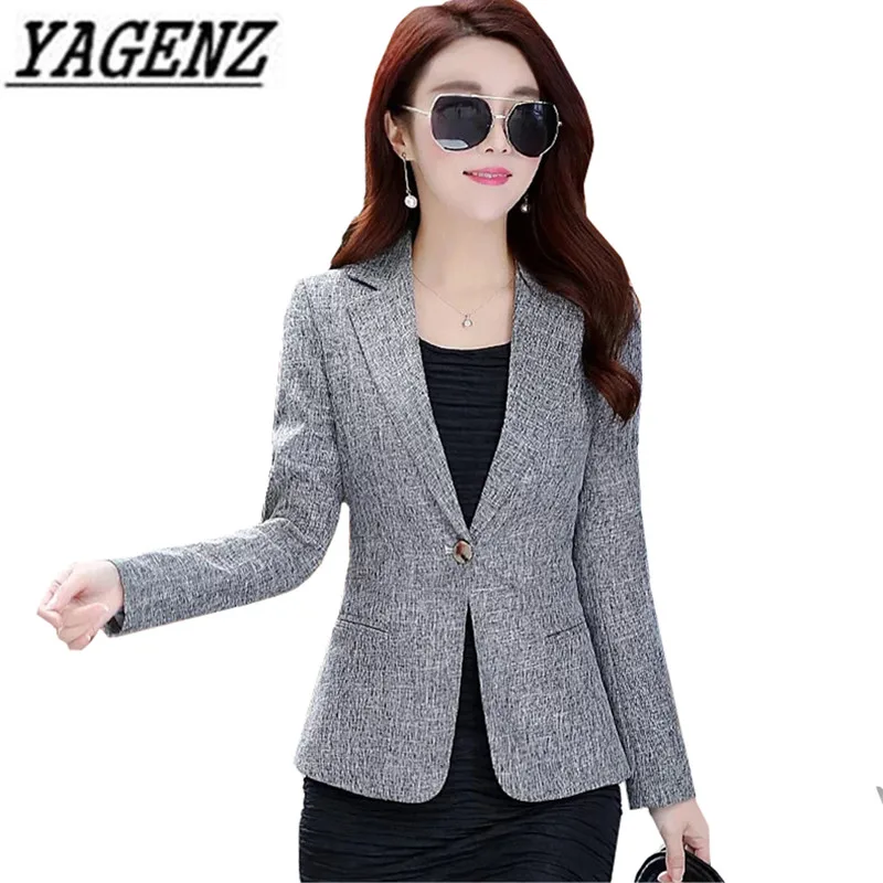 Plus Size 4XL Women Blazers And Jackets 2019 New Spring Autumn Slim Single Button Blazer Feminino office Commerce Blazer Female
Plus Size 4XL Women Blazers And Jackets 2019 New Spring Autumn Slim Single Button Blazer Feminino office Commerce Blazer Female