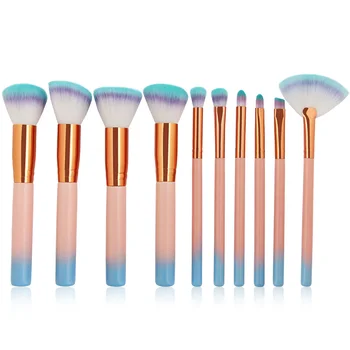 MAANGE 10pcs Gradual Change Pink Wood Handle Professional Brushes Makeup Brush Set Cosmetic Beauty Complete Make Up Tools
MAANGE 10pcs Gradual Change Pink Wood Handle Professional Brushes Makeup Brush Set Cosmetic Beauty Complete Make Up Tools