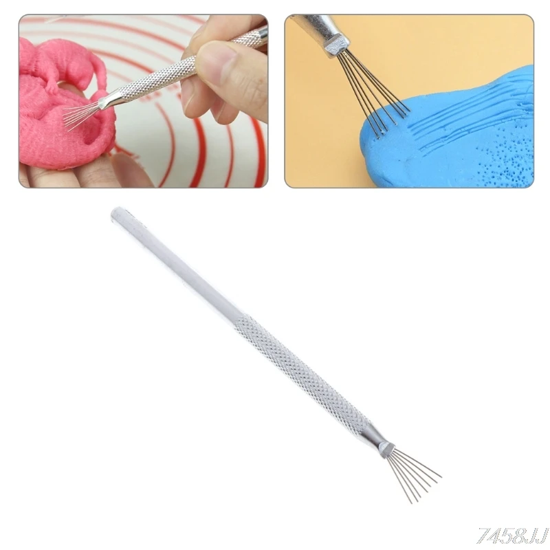 7 pin Clay Sculpture Poke Needle Steel Wire Brush Metal Modelling DIY Tools G15 Drop ship
7 pin Clay Sculpture Poke Needle Steel Wire Brush Metal Modelling DIY Tools G15 Drop ship