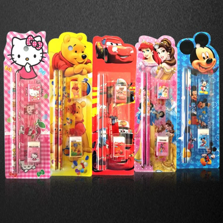 1 Pcs Cartoon Children's School Supplies Stationery Set Gift Boxes Primary Pencil Ruler Earser Sharpener Random Delivery
1 Pcs Cartoon Children's School Supplies Stationery Set Gift Boxes Primary Pencil Ruler Earser Sharpener Random Delivery