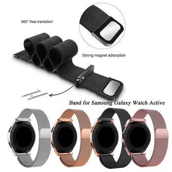 Gosear 20mm Magnetic Closure Stainless Steel Mesh Replacement Wristband Strap Band for Samsung Galaxy Watch Active Rose Gold
Gosear 20mm Magnetic Closure Stainless Steel Mesh Replacement Wristband Strap Band for Samsung Galaxy Watch Active Rose Gold